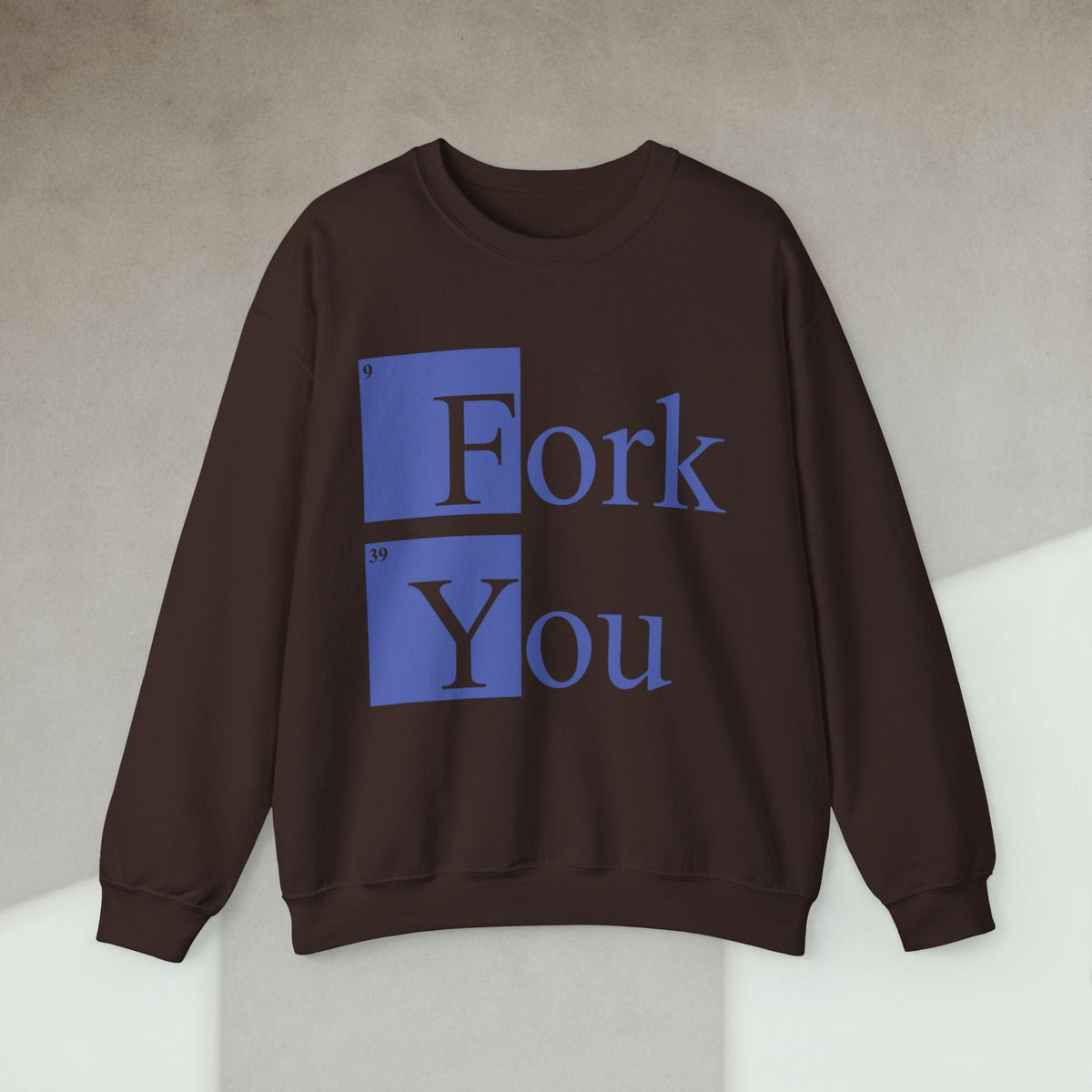 Code Culture fork you sweatshirt funny programmer Sweatshirt in S — Code Culture developer clothing