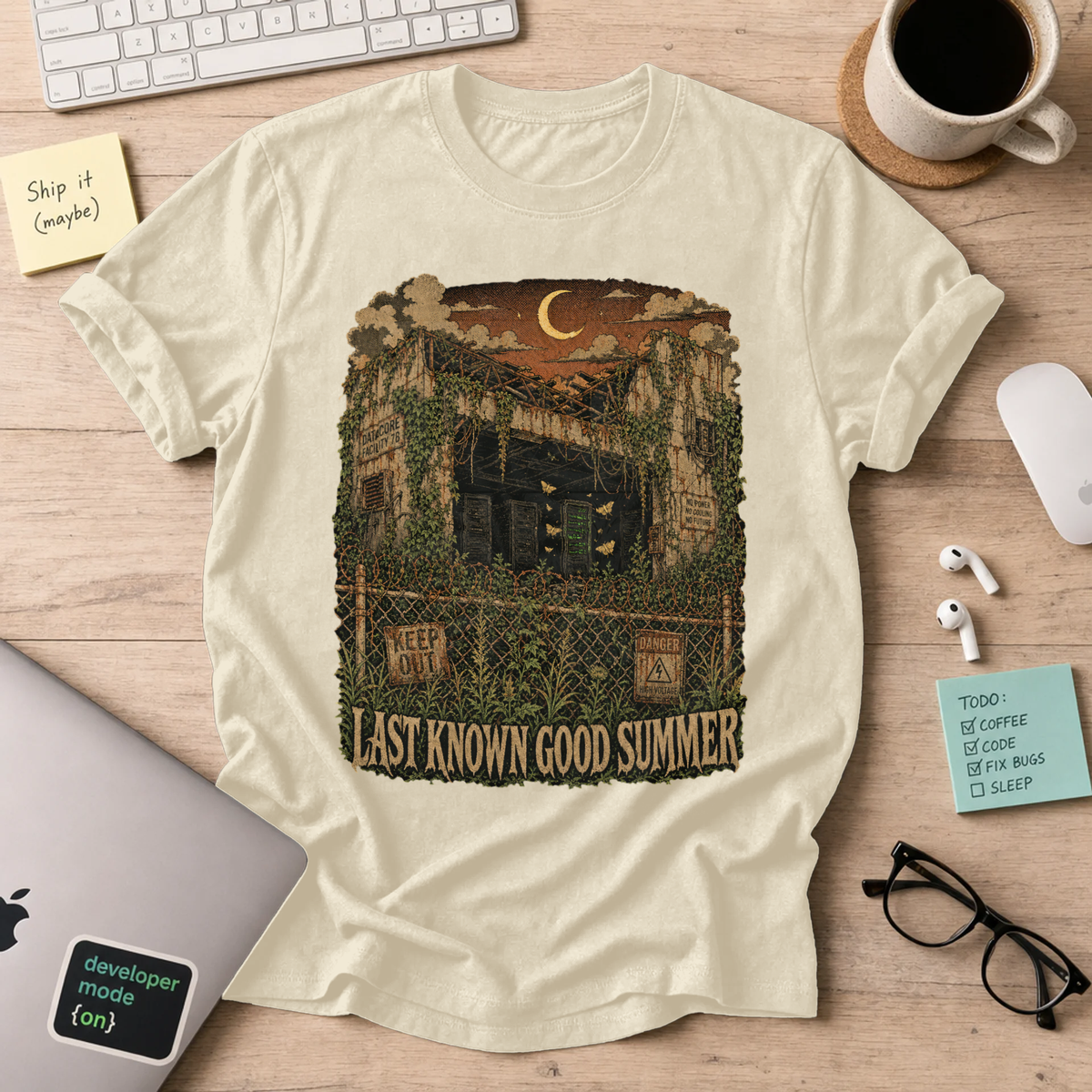 Last Known Good Summer Shirt — Natural