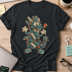 Cable Nest Monster Shirt — Black