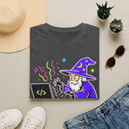Wizard Coder Cartoon Shirt