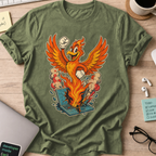 Phoenix Laptop Shirt — Military Green