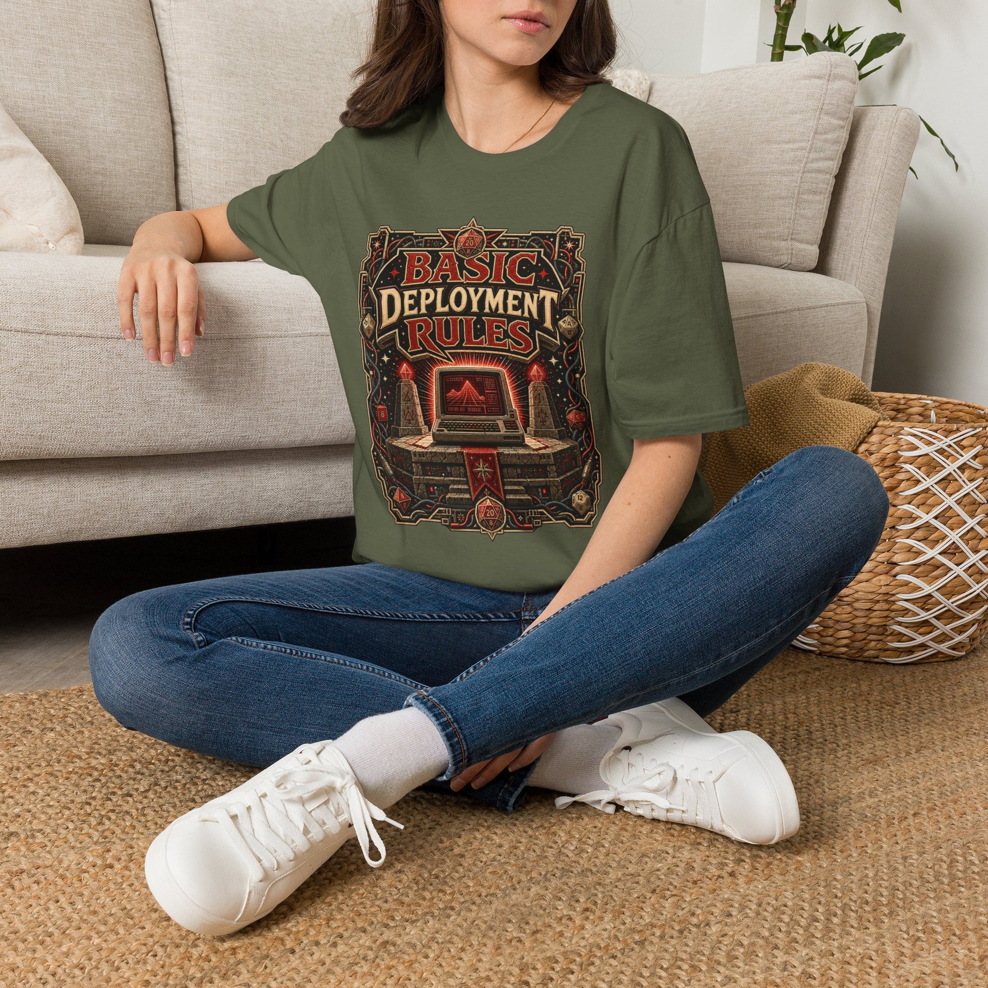 Basic Deployment Rules Retro Fantasy Shirt