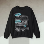 Code Culture select count sweatshirt funny programmer Sweatshirt in S — Code Culture developer clothing