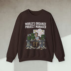 Code Culture world's organize project manager sweatshirt funny programmer Sweatshirt in S — Code Culture developer clothing