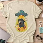 Abducted Server Shirt — Natural