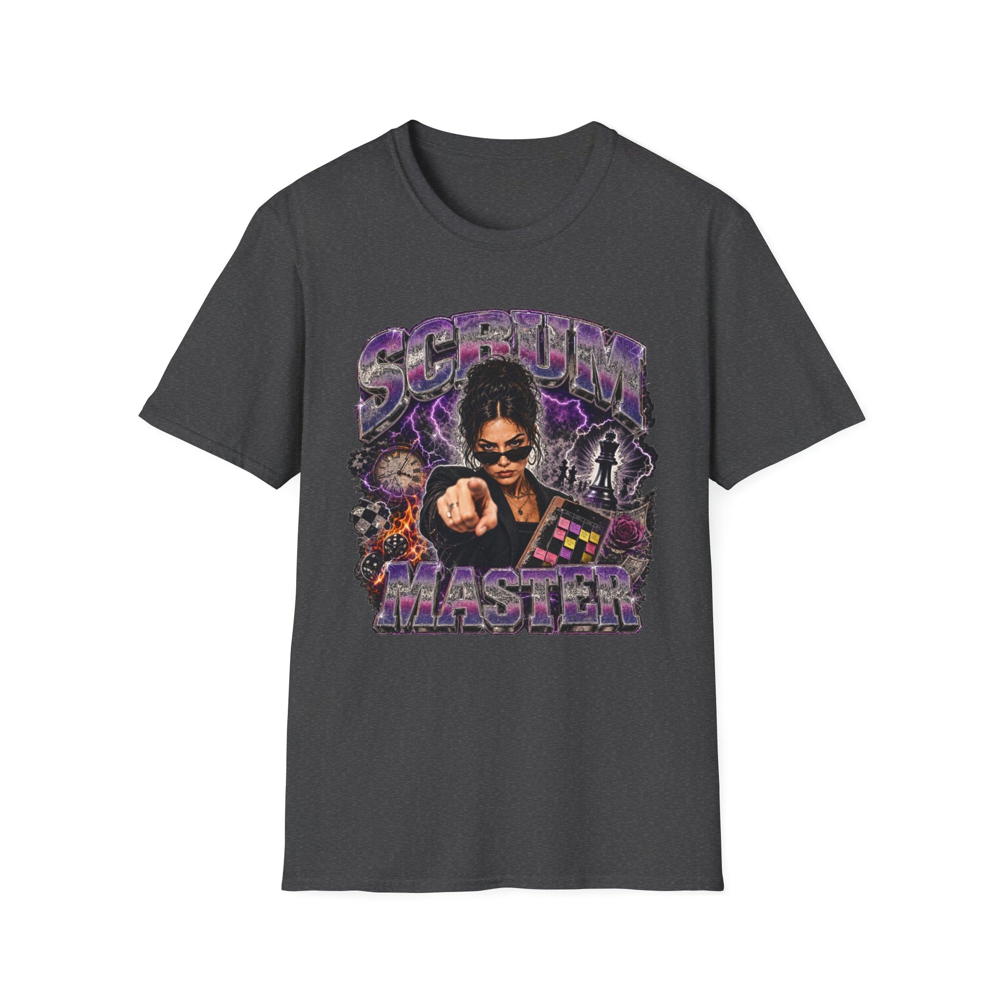 Scrum Master Cyberpunk Graphic Shirt