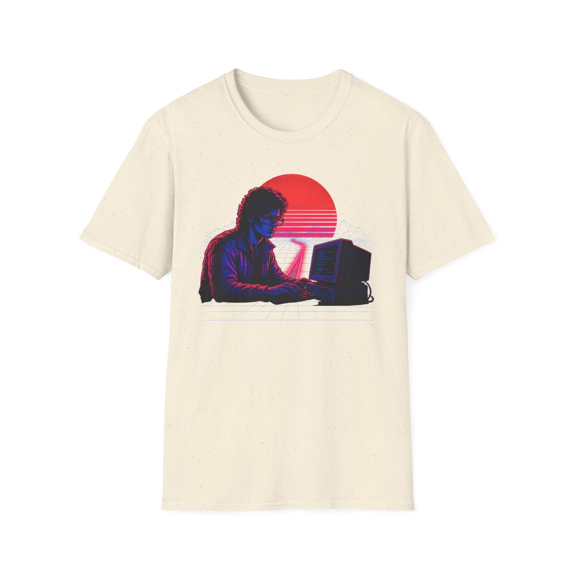 Neon Programmer Synthwave Shirt