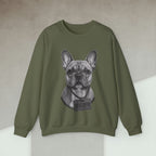 Code Culture dog developer sweatshirt funny programmer Sweatshirt in S — Code Culture developer clothing