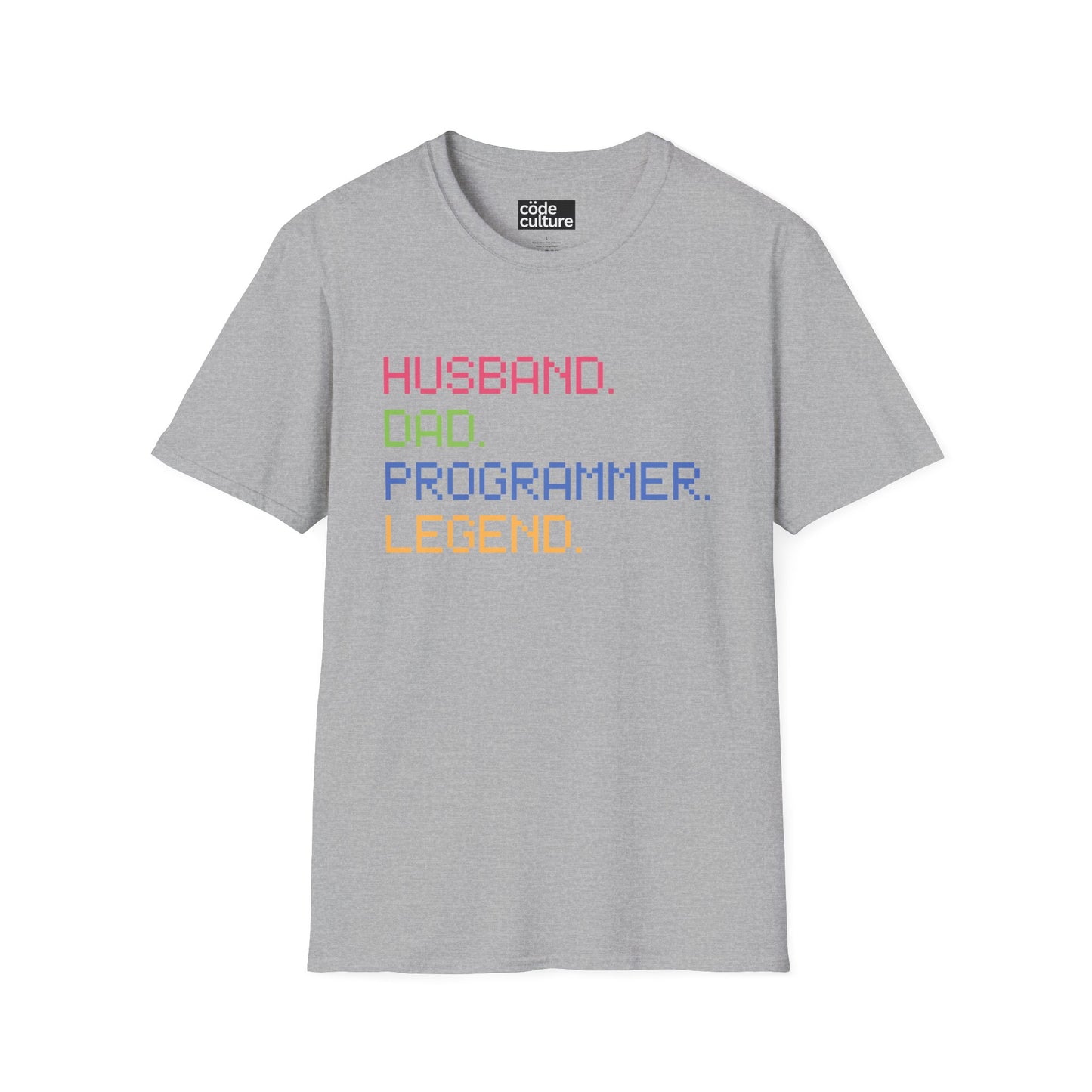 husband dad programmer legend shirt