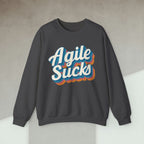 Code Culture Agile Sucks sweatshirt funny programmer Sweatshirt in S — Code Culture developer clothing