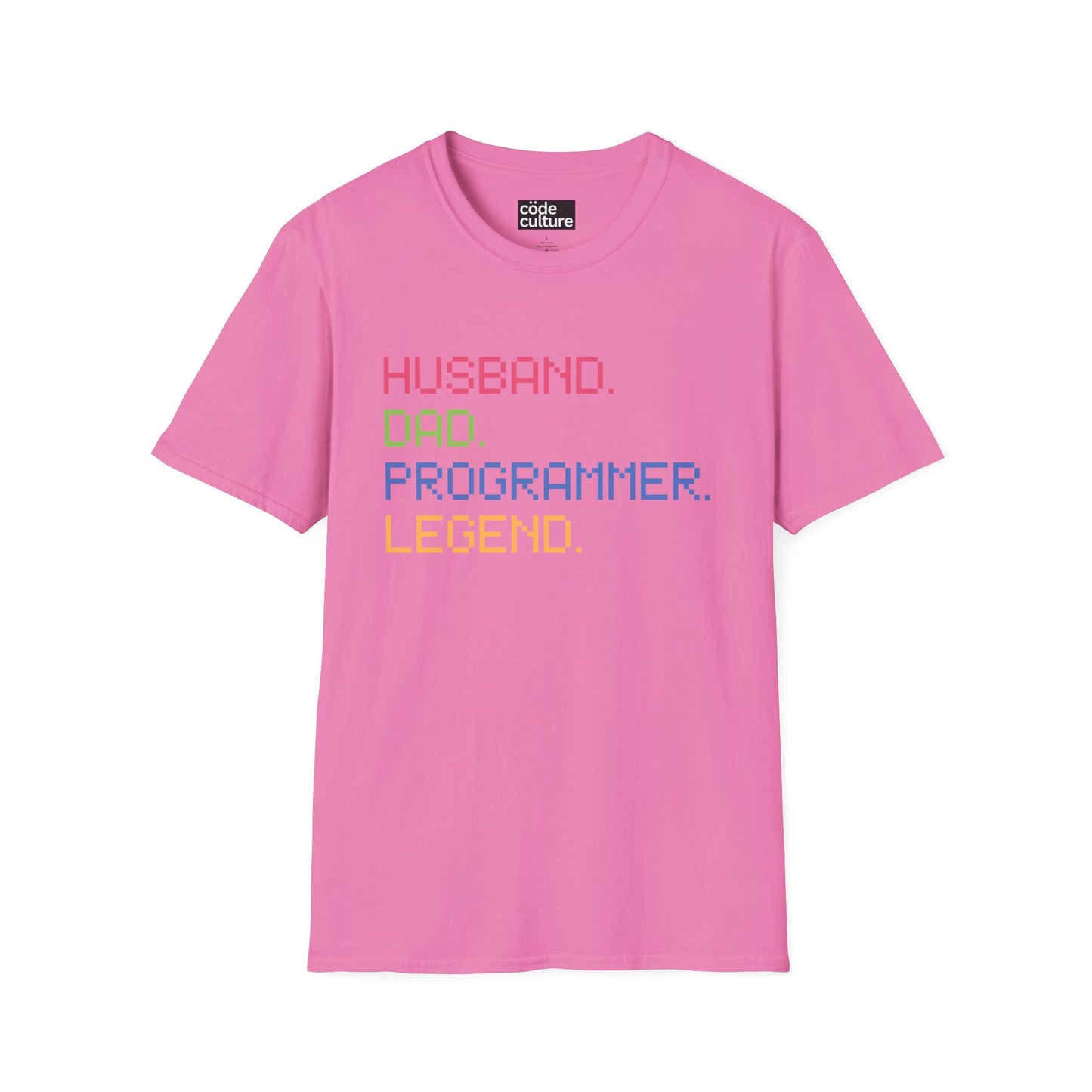 husband dad programmer legend shirt