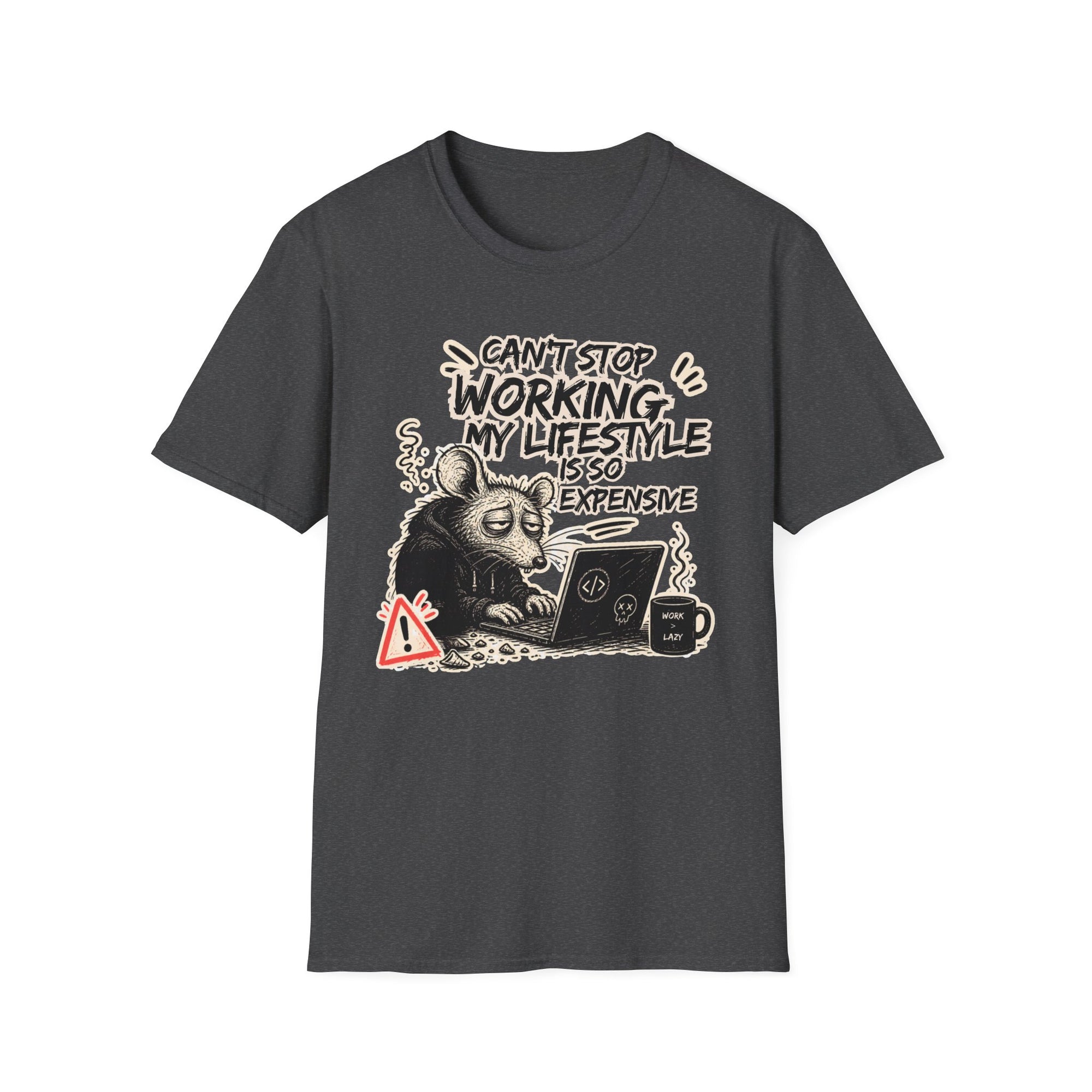 Can't Stop Working Punk Rat Shirt
