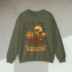 Code Culture hello darkness my old friend sweatshirt funny programmer Sweatshirt in S — Code Culture developer clothing