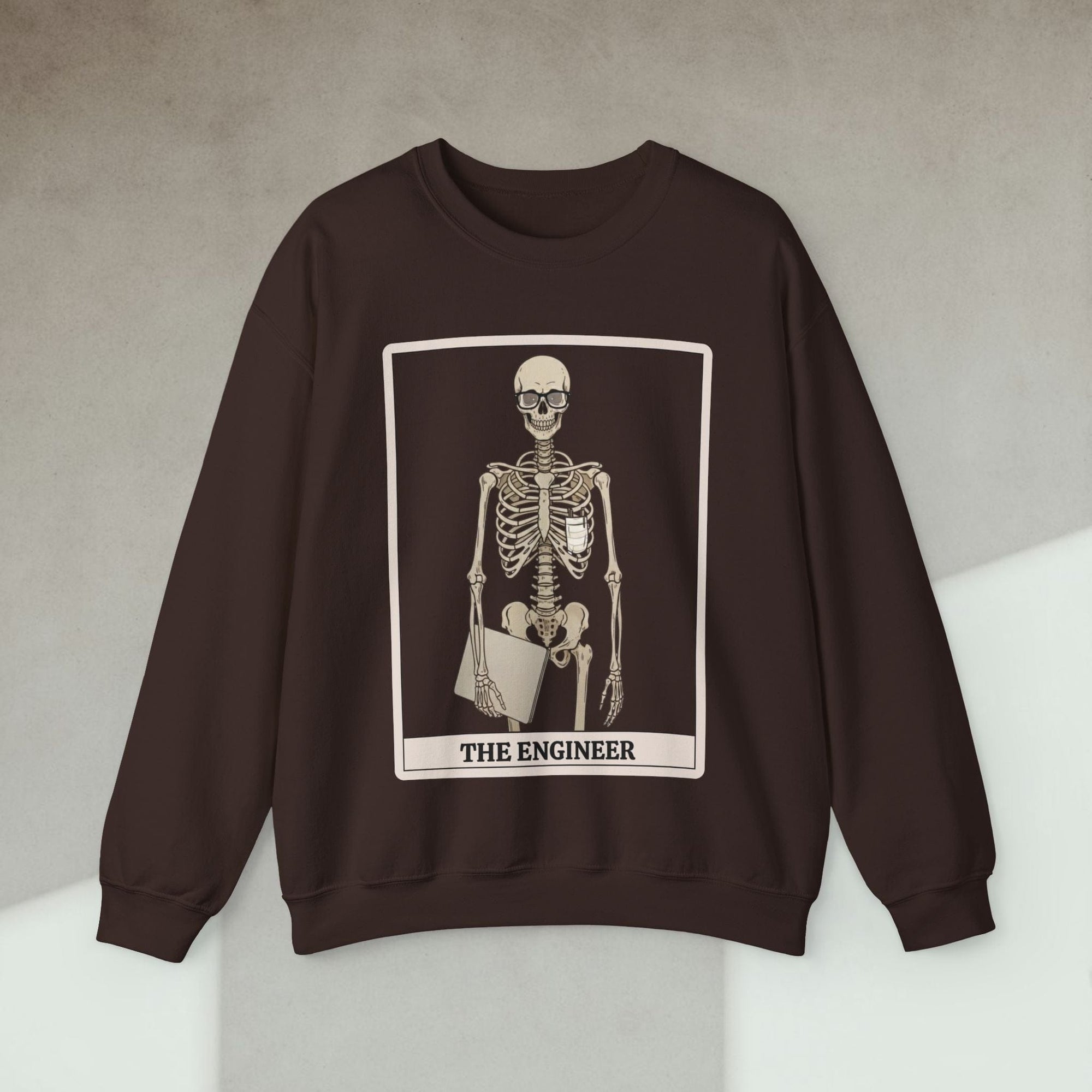 skeleton engineer sweatshirt