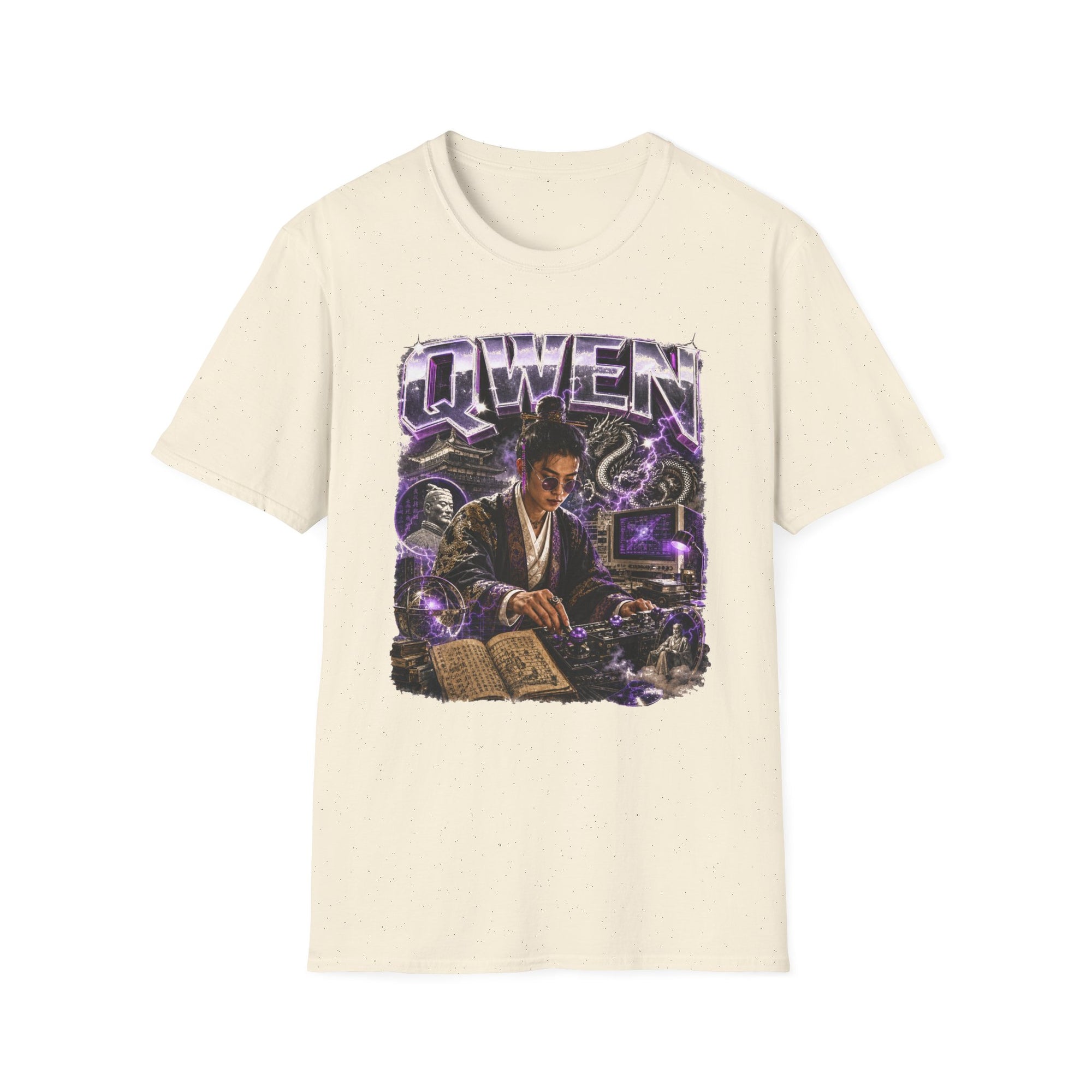 Qwen Cyberpunk Coder Shirt