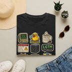 Works On My Machine Retro Sticker Shirt