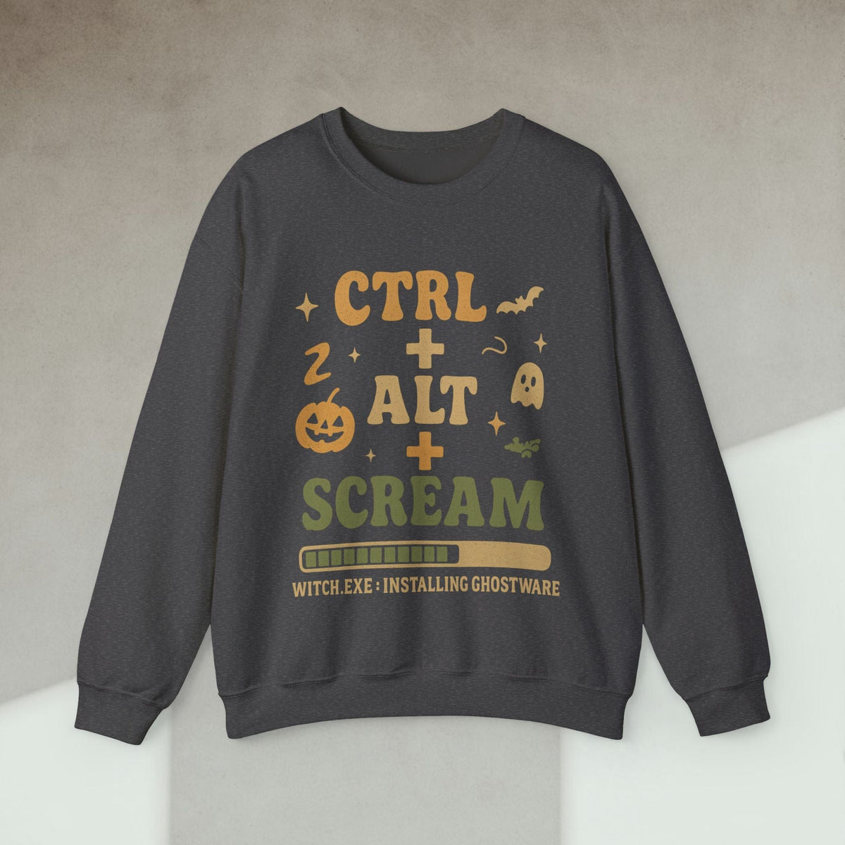 Code Culture ctrl alt scream sweatshirt funny programmer Sweatshirt in S — Code Culture developer clothing