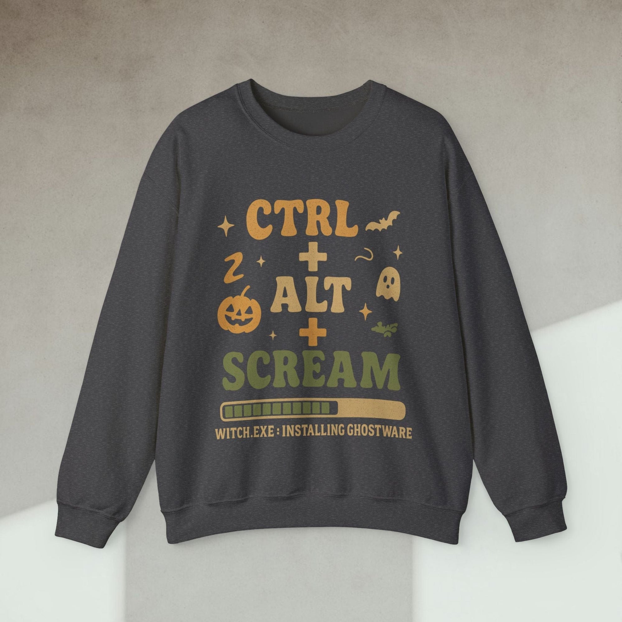 ctrl alt scream sweatshirt