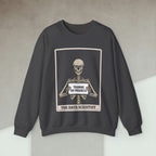 Code Culture skeleton data scientist sweatshirt funny programmer Sweatshirt in S — Code Culture developer clothing