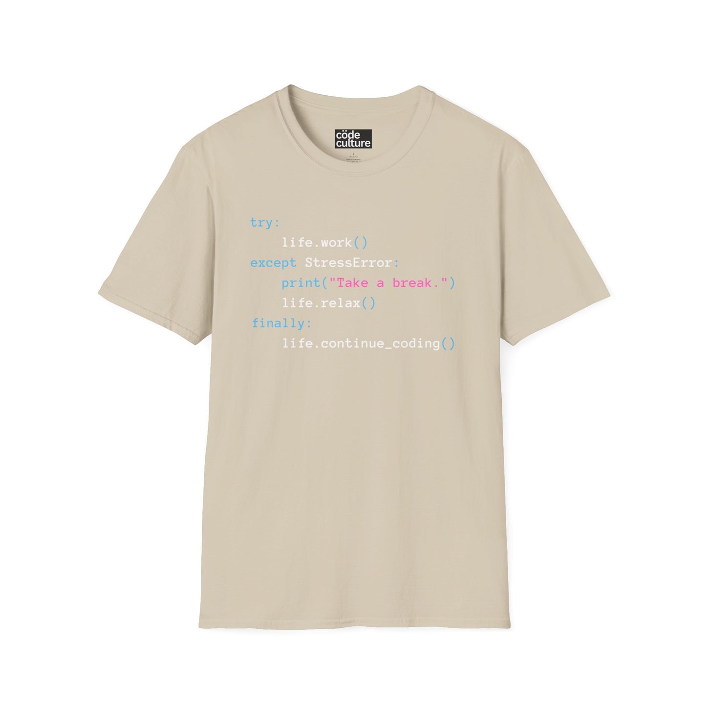 print(take a break) shirt