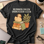 Rubber Duck Debugger Club Shirt — Black