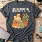 Rubber Duck Debugger Club Shirt — Dark Heather
