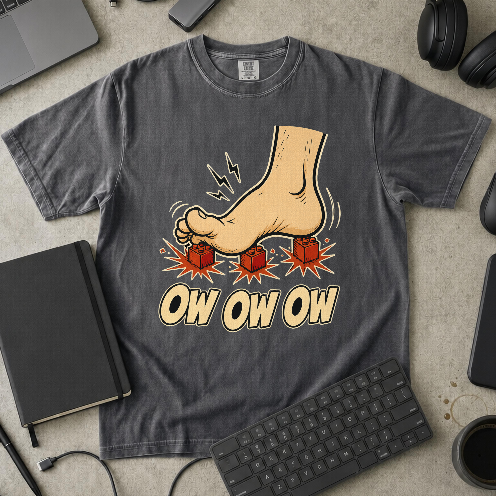 Nerd Collection Artwork 006 Premium Shirt - Pepper mockup