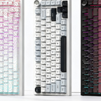 Custom Three-Mode Mechanical Keyboard with RGB Backlight