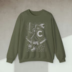 Code Culture C knight sweatshirt funny programmer Sweatshirt in S — Code Culture developer clothing