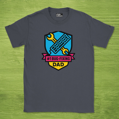 #1 big fixing dad shirt