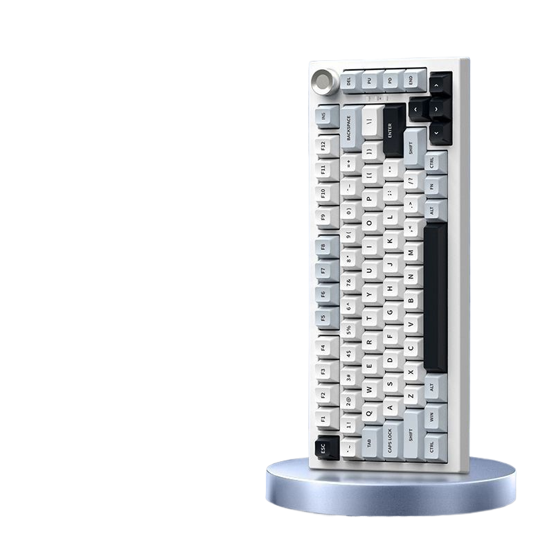 Custom Three-Mode Mechanical Keyboard with RGB Backlight