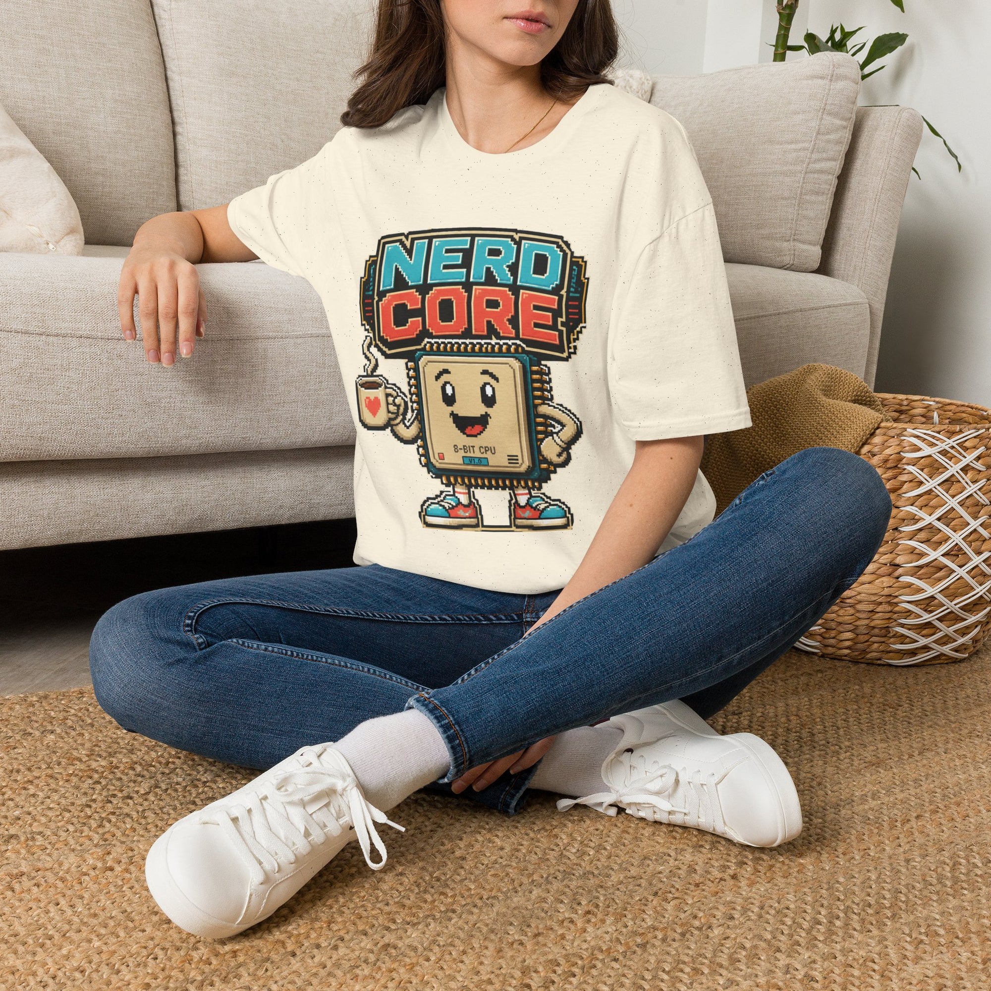 Nerd Core Pixel Art Shirt
