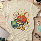 Brain Cable Chaos Shirt — Natural