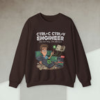 Code Culture ctrl c ctrl v engineer sweatshirt funny programmer Sweatshirt in S — Code Culture developer clothing