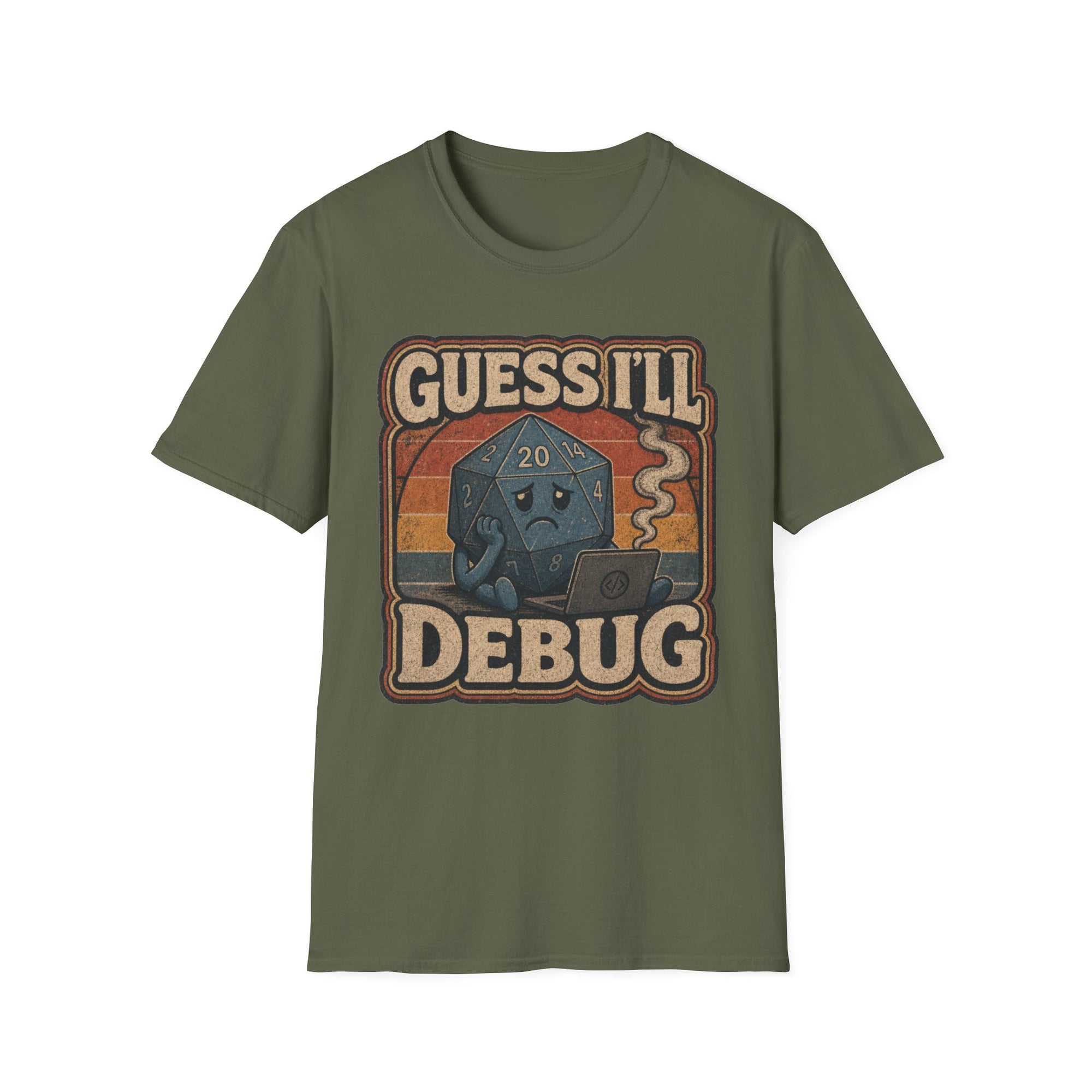 Guess I'll Debug Vintage Gamer Shirt