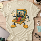 Virus Laptop Shirt — Natural