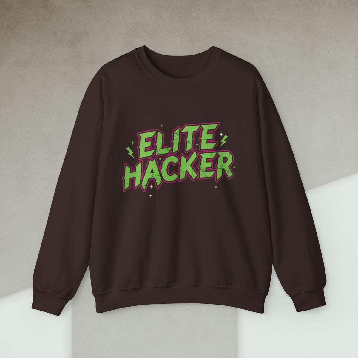 Code Culture elite hacker sweatshirt funny programmer Sweatshirt in S — Code Culture developer clothing