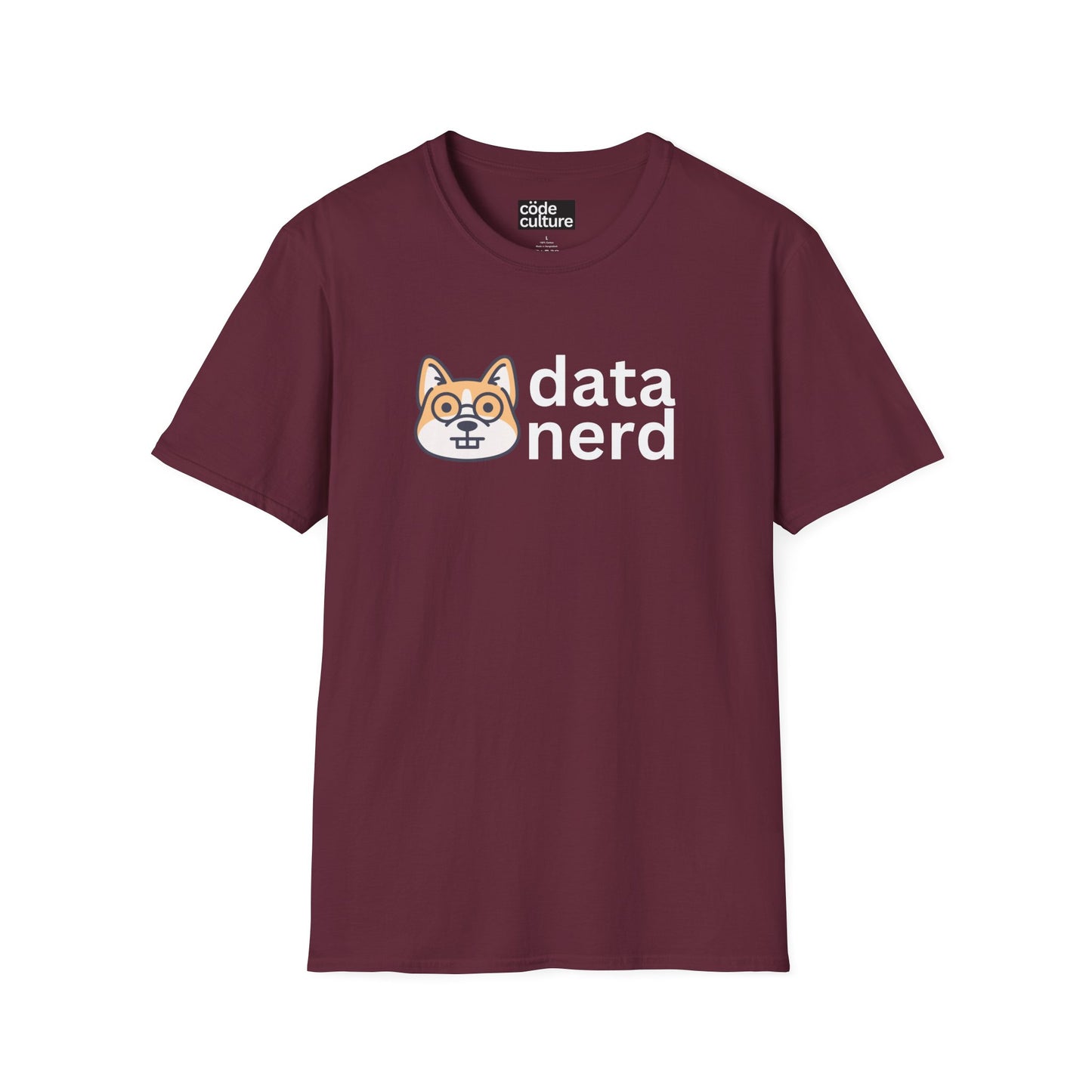 data nerd doggie shirt