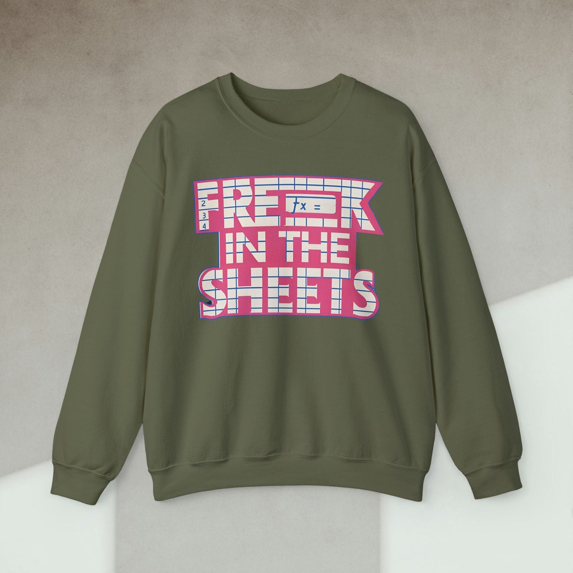 freak in the sheets sweatshirt