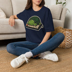 Sleeping Turtle Retro Keyboard Shirt