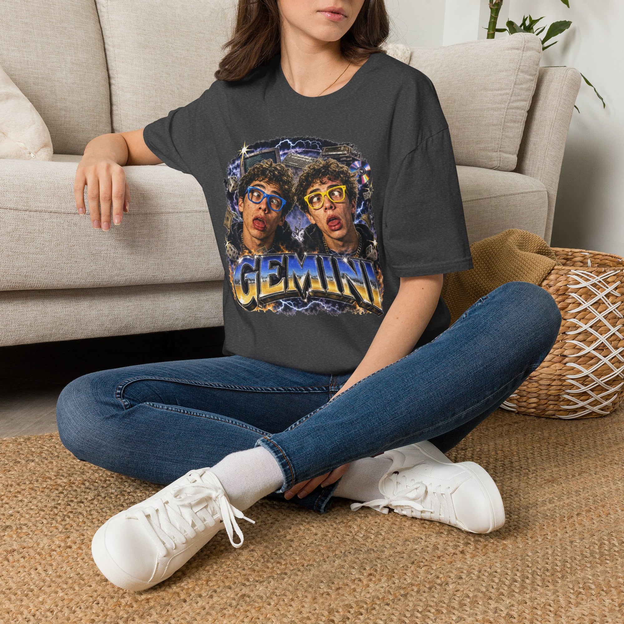 Gemini Cyberpunk Graphic Shirt
