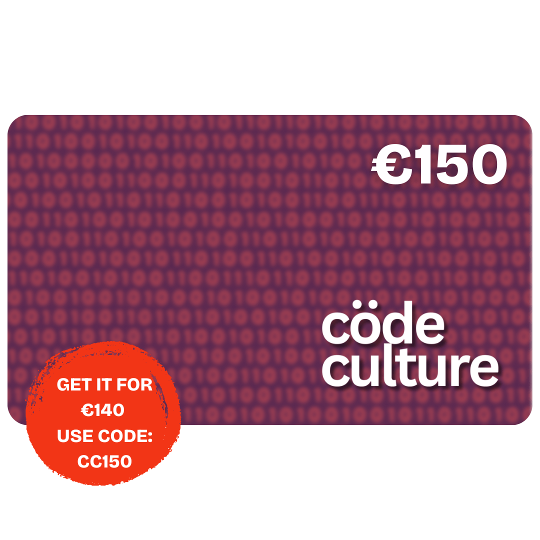 Code Culture Code Culture Gift Cards funny programmer in €150.00 — Code Culture developer clothing