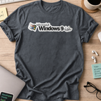Microslut Windows 9 Ish Shirt - Dark Heather