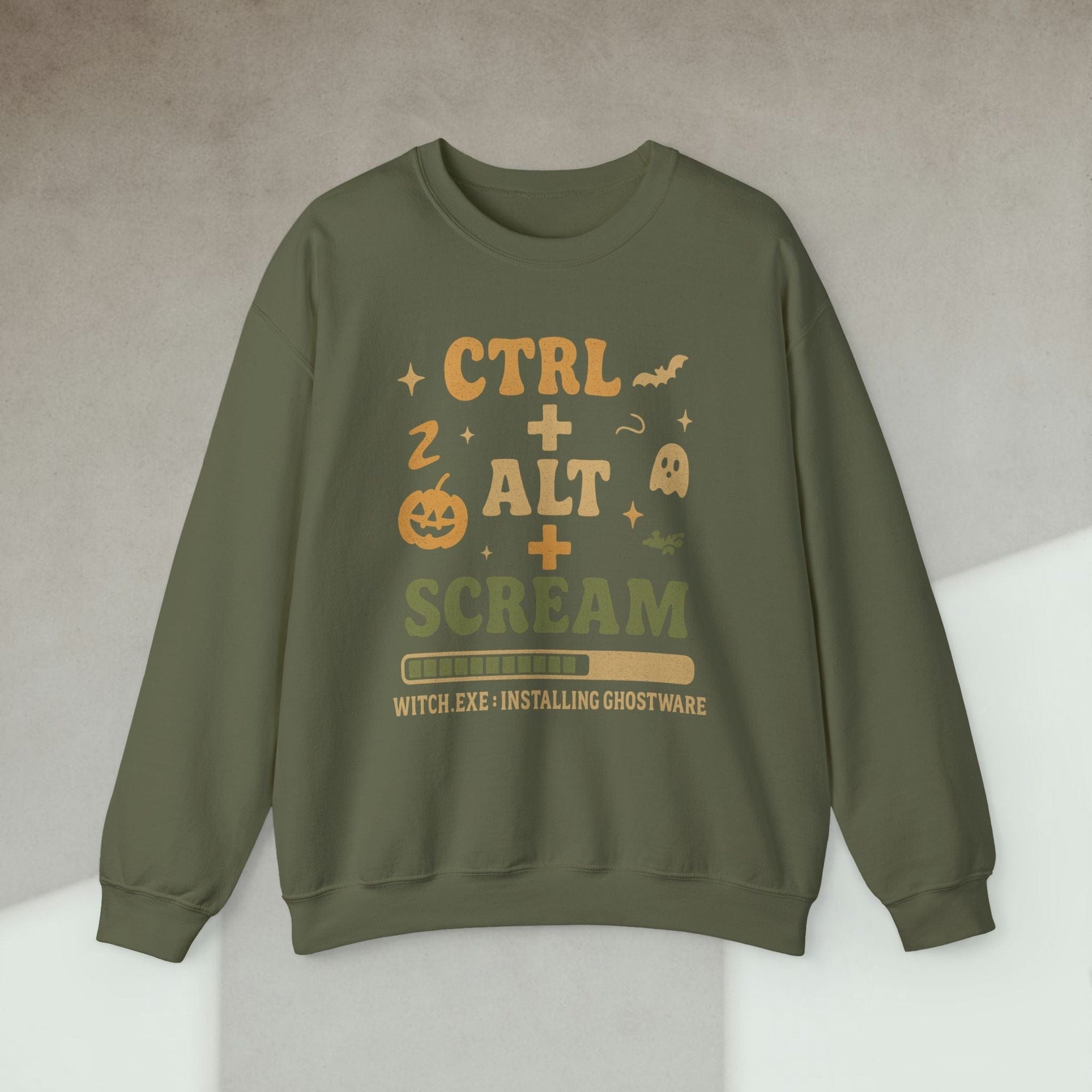 ctrl + alt + scream sweatshirt