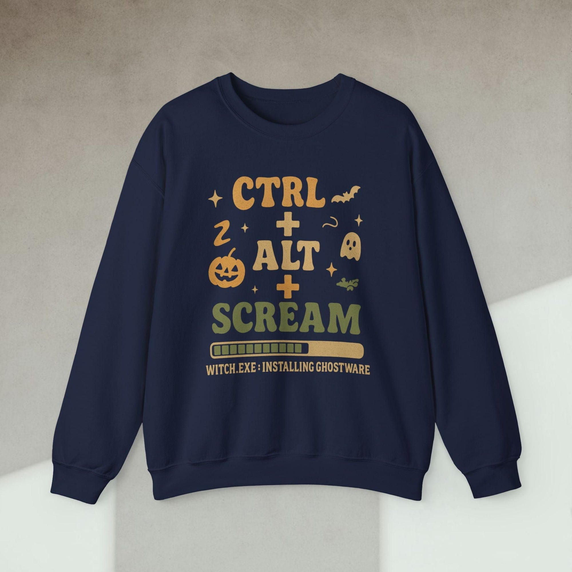 ctrl + alt + scream sweatshirt