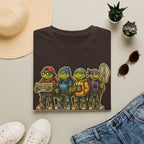 Coding Turtles Retro Illustration Shirt