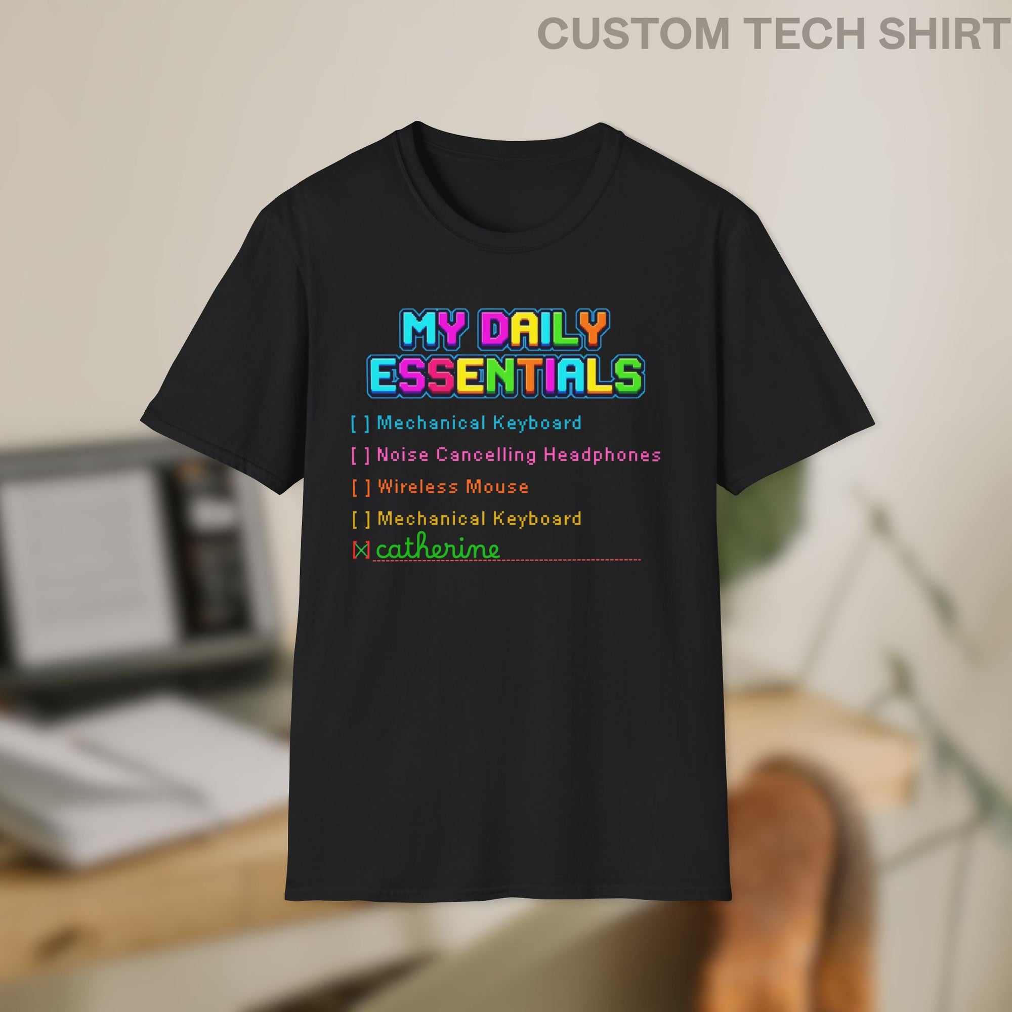 my daily essentials Custom Shirt