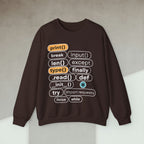 Code Culture print break input sweatshirt funny programmer Sweatshirt in S — Code Culture developer clothing