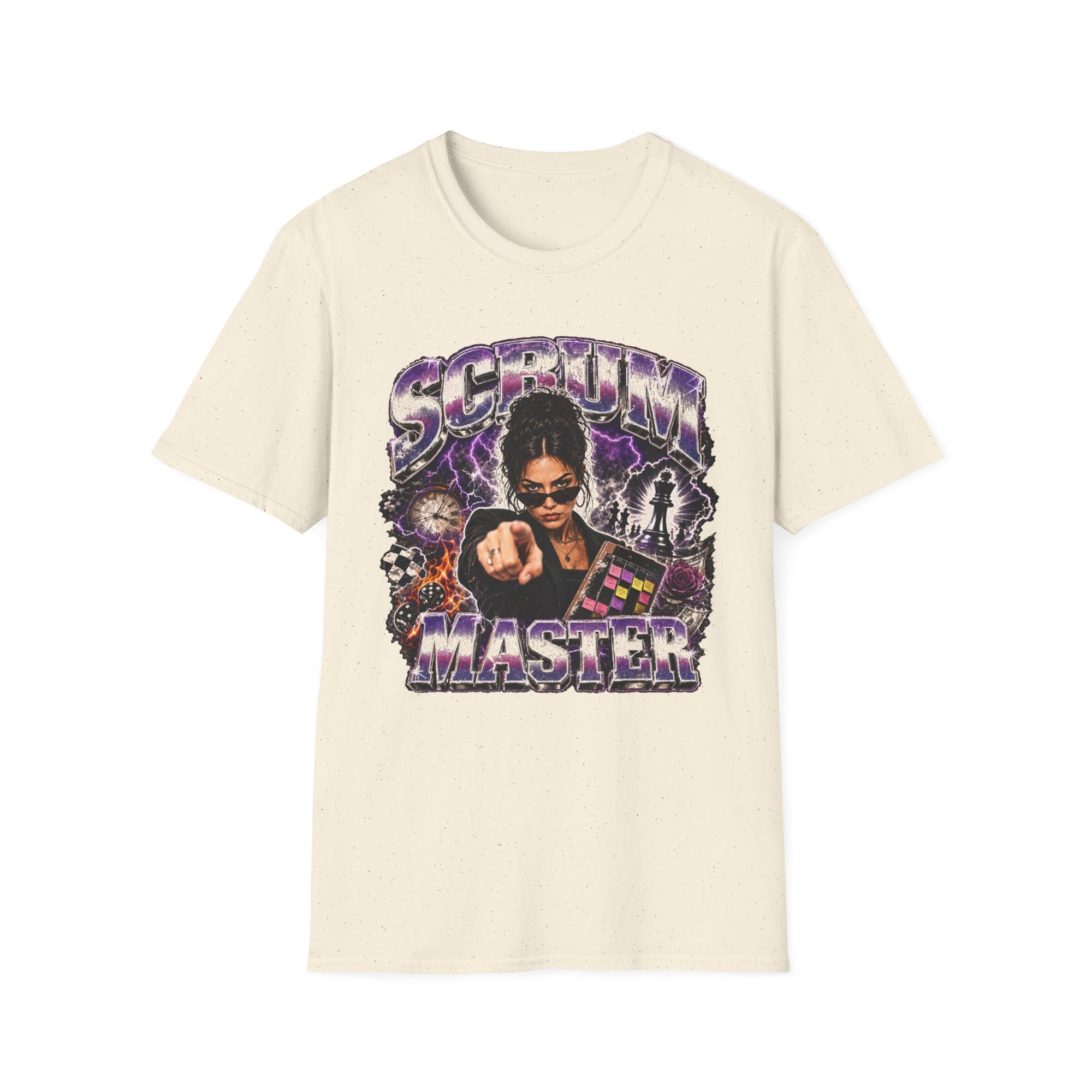 Scrum Master Cyberpunk Graphic Shirt