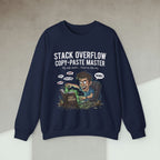 Code Culture stack overflow copypaste master sweatshirt funny programmer Sweatshirt in S — Code Culture developer clothing